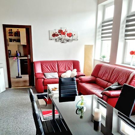 Ferienwohnung "Blick Mylau" - Naehe Freizeitpark Plohn & Weltgroesster Ziegelsteinbruecke Райхенбах-им-Фогтланд Экстерьер фото