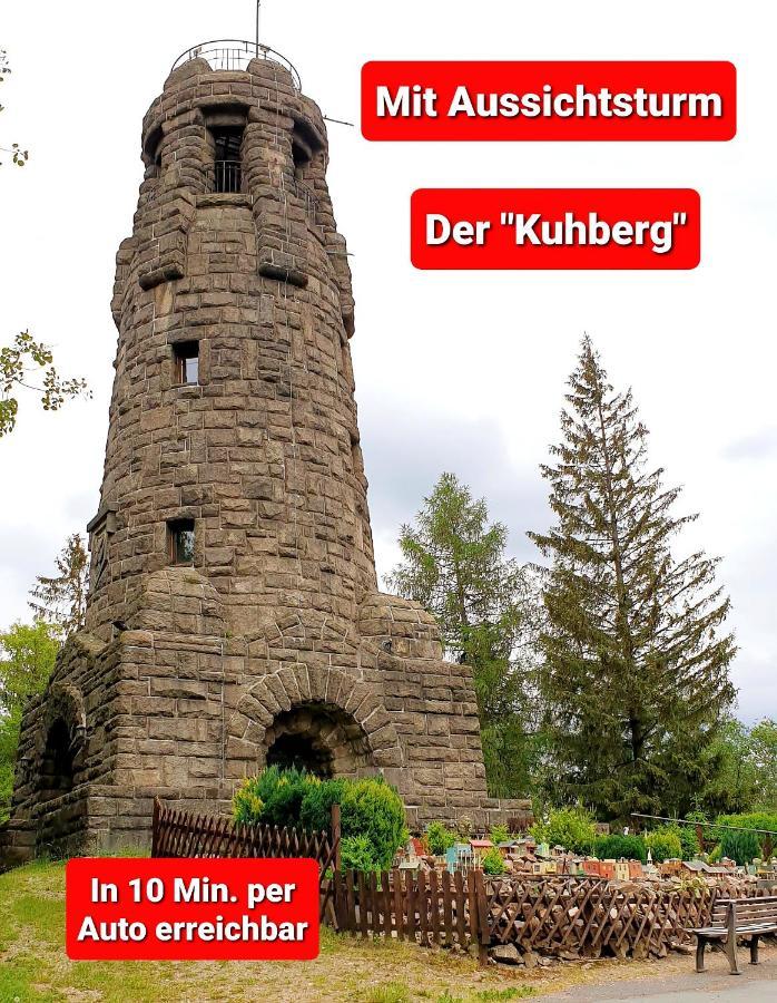 Ferienwohnung "Blick Mylau" - Naehe Freizeitpark Plohn & Weltgroesster Ziegelsteinbruecke Райхенбах-им-Фогтланд Экстерьер фото